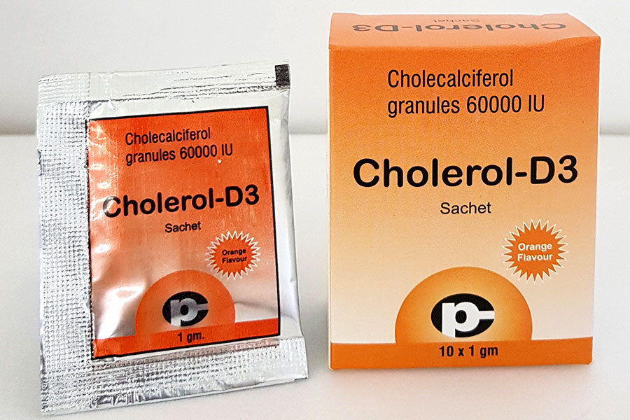 CHOLEROL-D3 Schet